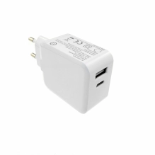 MTXtec USB-C Netzteil Power Charger 30W Steckernetzteil Schnellladegerät EU Wallplug weiss