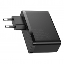 Baseus Schnellladegerät GaN2 Pro 100 W, PD Netzteil USB C mit GaN II Tech 4-Ports 2USB-C + 2USB-A schwarz