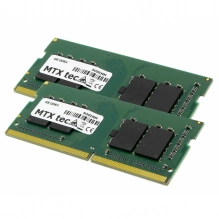 MTXtec 32GB Kit 2x16GB Notebook Arbeitsspeicher SODIMM DDR4 PC4-17000 2133MHz 260 pin