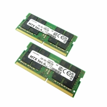 MTXtec 64GB Kit 2x32GB Notebook Arbeitsspeicher SODIMM DDR4 PC4-21300 2666MHz 260pin