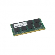 MTXtec 256MB Notebook RAM-Speicher SODIMM DDR1 PC2100, 266MHz 200 pin