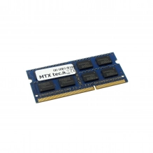MTXtec 4GB, 4096MB Notebook Arbeitsspeicher SODIMM DDR3 PC3-8500, 1066MHz, 204 Pin RAM Laptop-Speicher