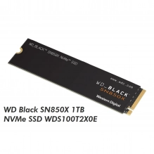 WD Black SN850X 1TB NVMe SSD Fast PCIe Gen4 x4 M.2 (WDS100T2X0E)