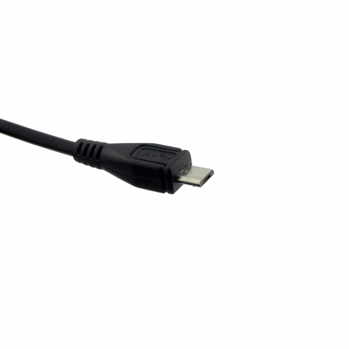 MTXtec Micro USB Ladekabel / Datenkabel. 1.0m - schwarz