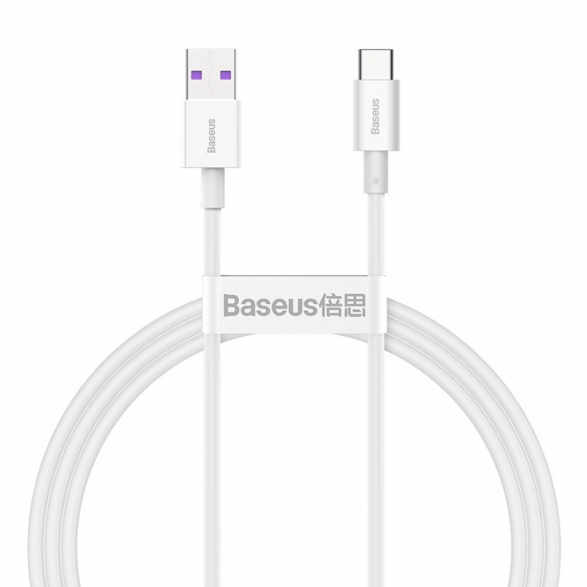 Baseus Superior Kabel USB - USB Typ C 6A 66W 1m weiß (CATYS-02)