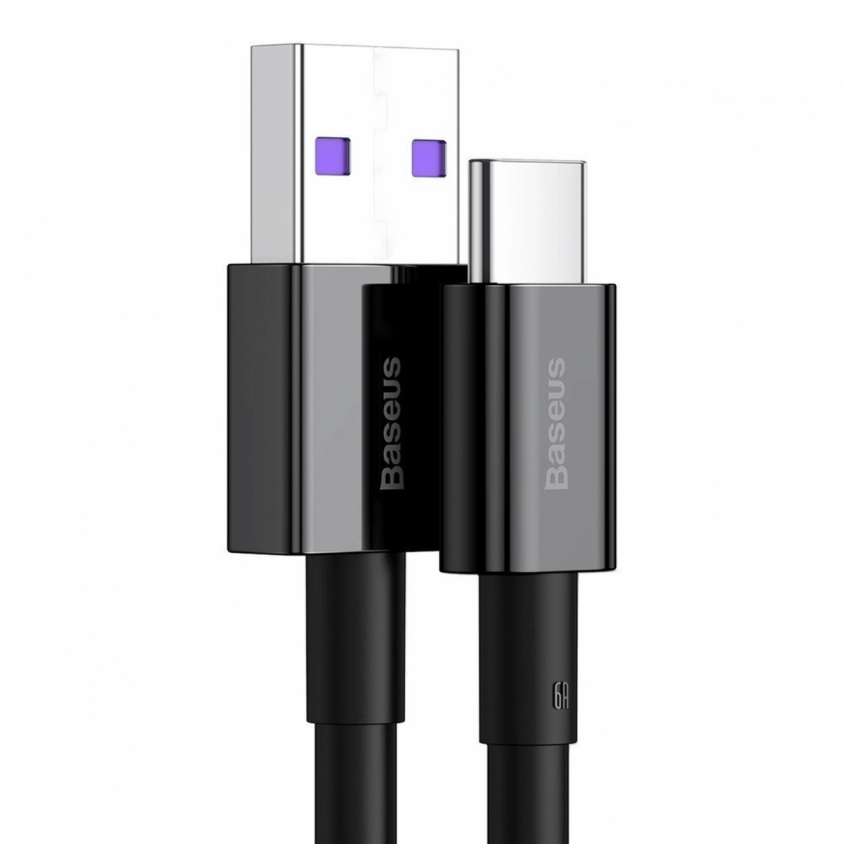 Baseus Superior USB-Kabel - USB Typ C 66 W (11 V / 6 A) Huawei SuperCharge SCP 2 m schwarz
