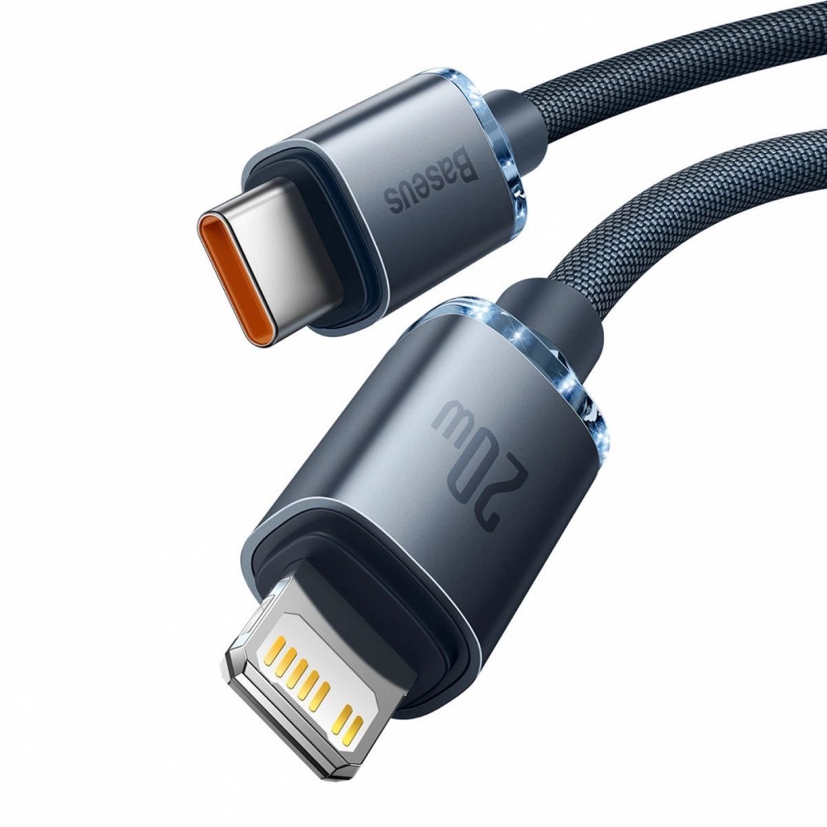 Baseus Schnell Ladekabel Datenkabel für iPhone USB Typ C zu Lightning für Apple 20W 2m (CAJY000301)