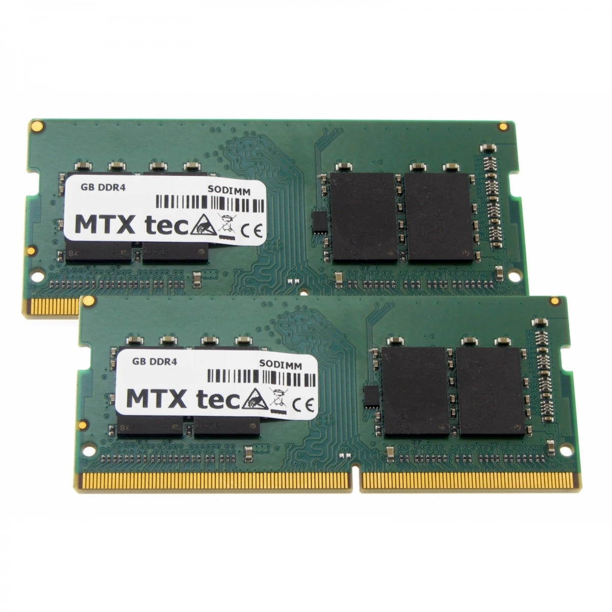 MTXtec 16GB Kit 2x 8GB Notebook Arbeitsspeicher SODIMM DDR4 PC4-17000 2133MHz 260 pin