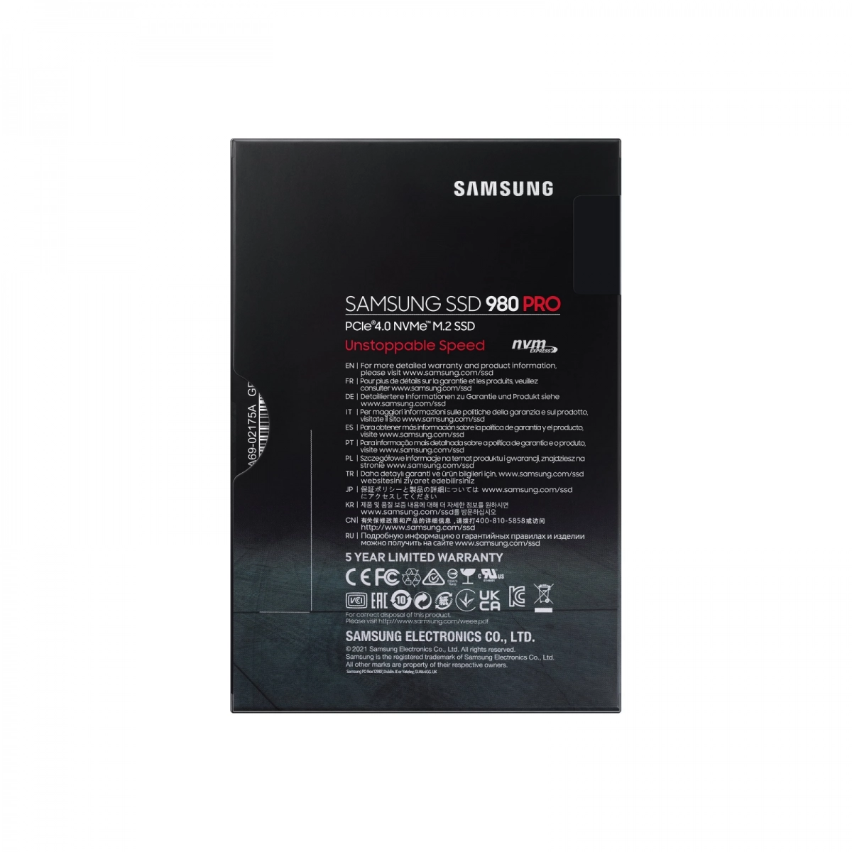 Sony Playstation 5 Festplatte 2TB SSD NVMe von Samsung
