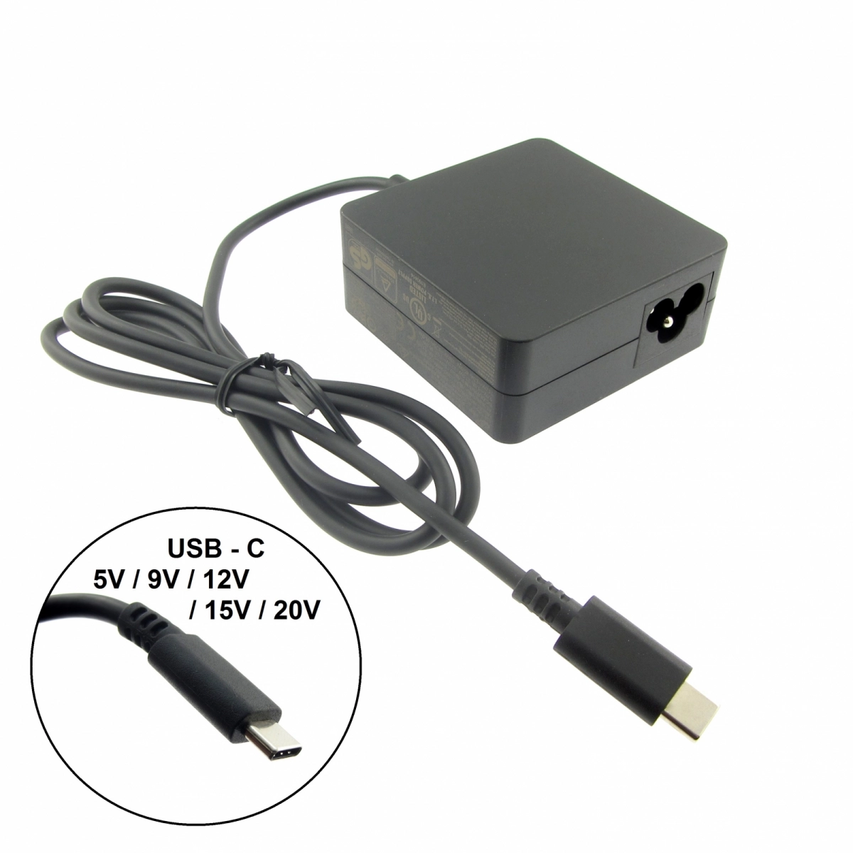 FSP Original Netzteil Typ FSP065-A1BR3, 20V, 3.25A, Stecker USB-C, EU-Version