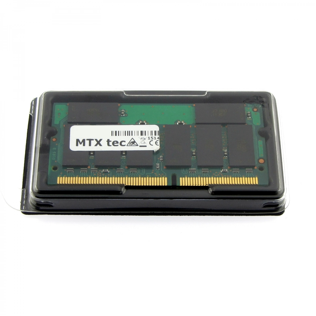 MTXtec 256MB Notebook RAM-Speicher SODIMM SDRAM PC133, 133MHz 144 pin