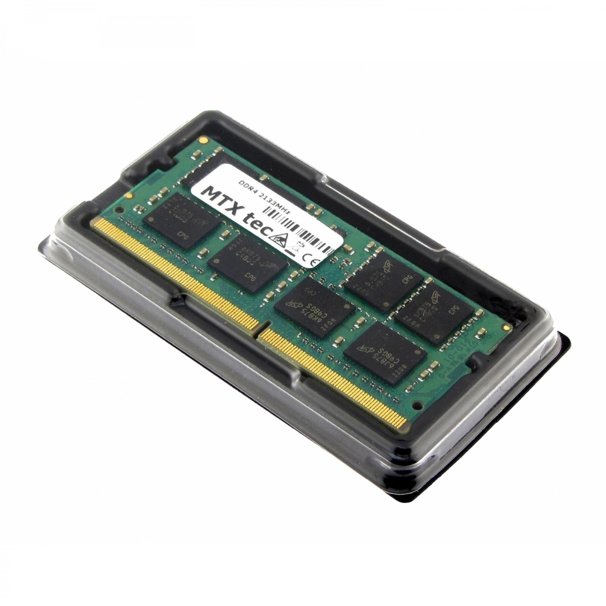 MTXtec 16GB Notebook RAM-Speicher SODIMM DDR4 PC4-17000, 2133MHz 260 pin