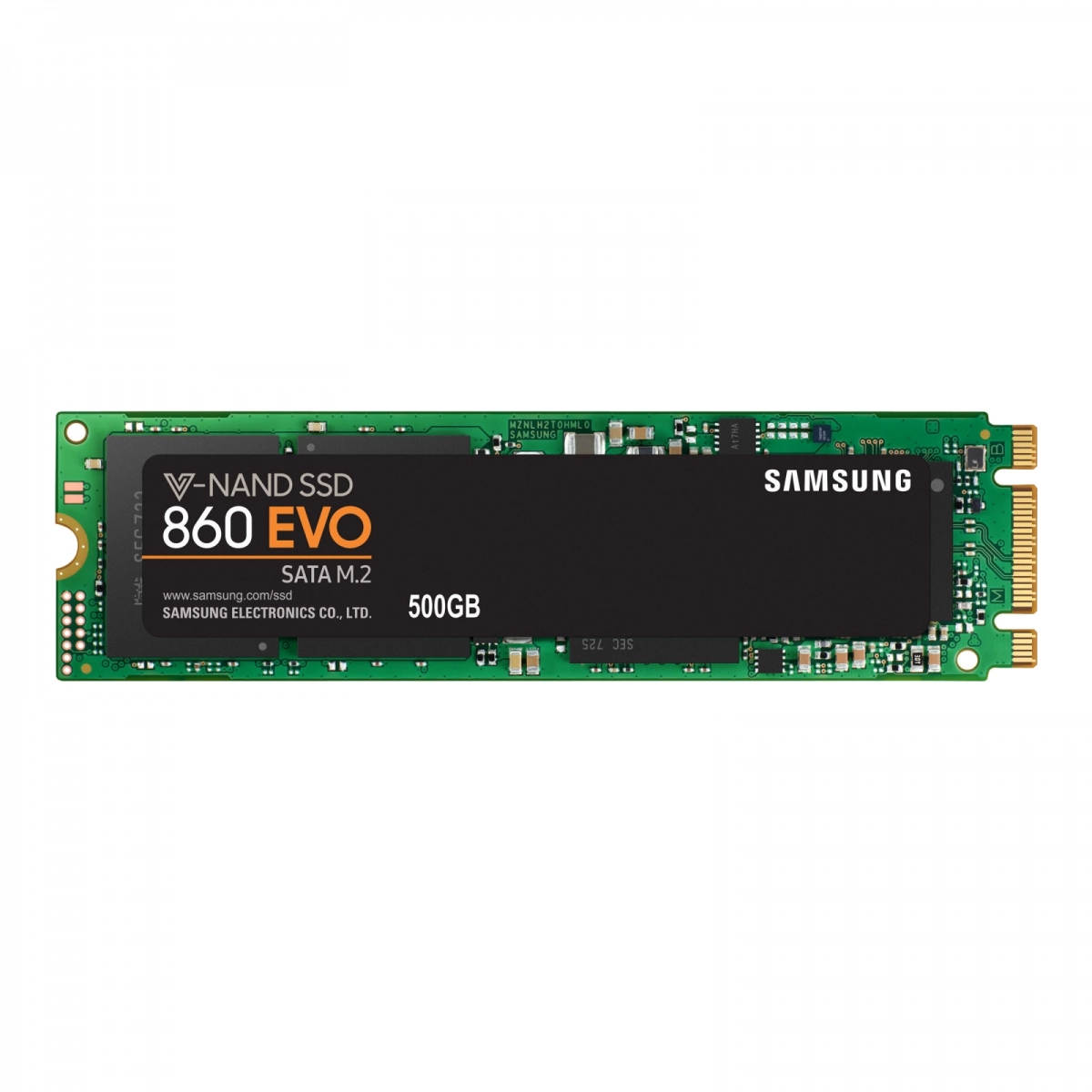 Samsung 860 EVO 500 GB SSD M.2 SATA 2280 M.2 SATA 6 GB/s (MZ-N6E500BW)