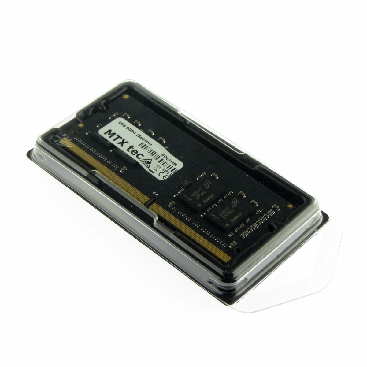 MTXtec 8GB Notebook RAM-Speicher SODIMM DDR4 PC4-21300, 2666MHz 260 pin CL19