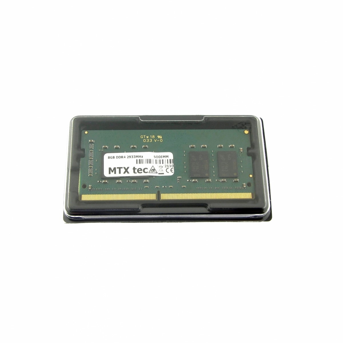 MTXtec 8GB Notebook RAM-Speicher SODIMM DDR4 PC4-23400, 2993MHz 260 pin CL21