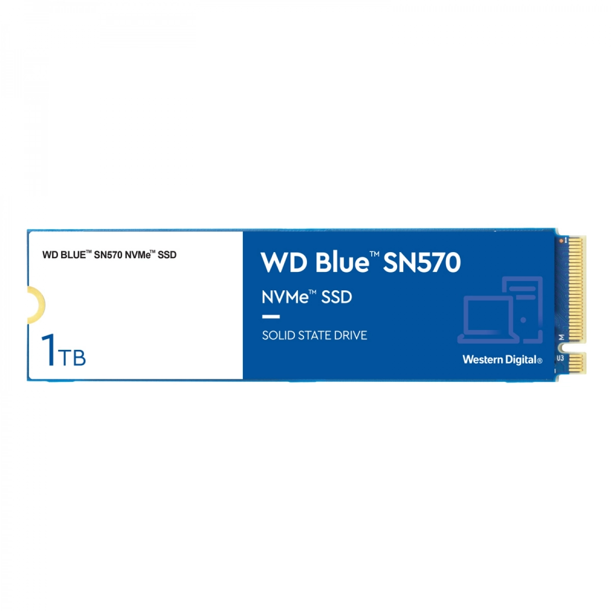 WD Blue SN570 1TB NVMe SSD Fast PCIe 3.0 x4 (WDS100T3B0C)