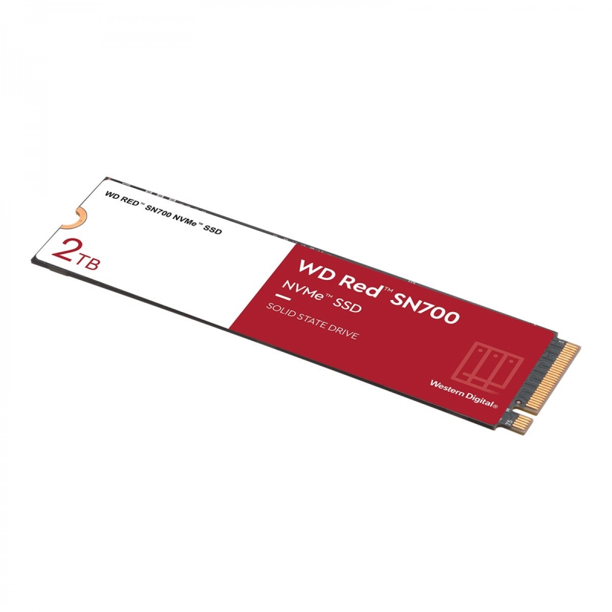 WD Red SN700 2TB NVMe SSD Fast PCIe 3.0 x4 (WDS200T1R0C)