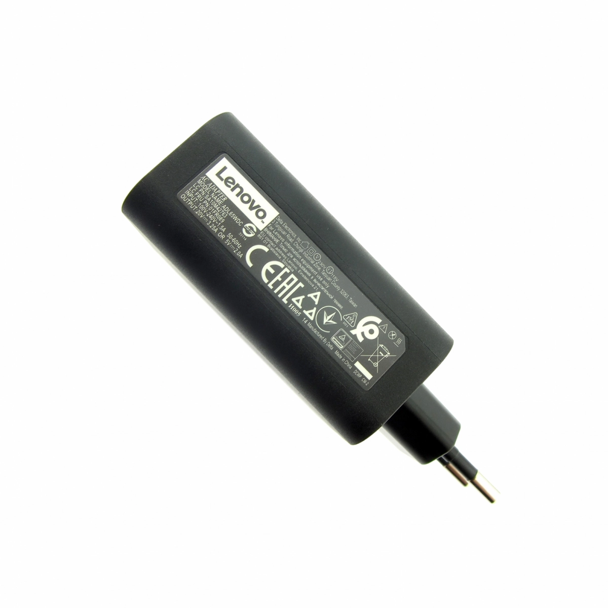 Original Netzteil für LENOVO 35046037, 20/5V, 3.25A, Stecker USB, 65W